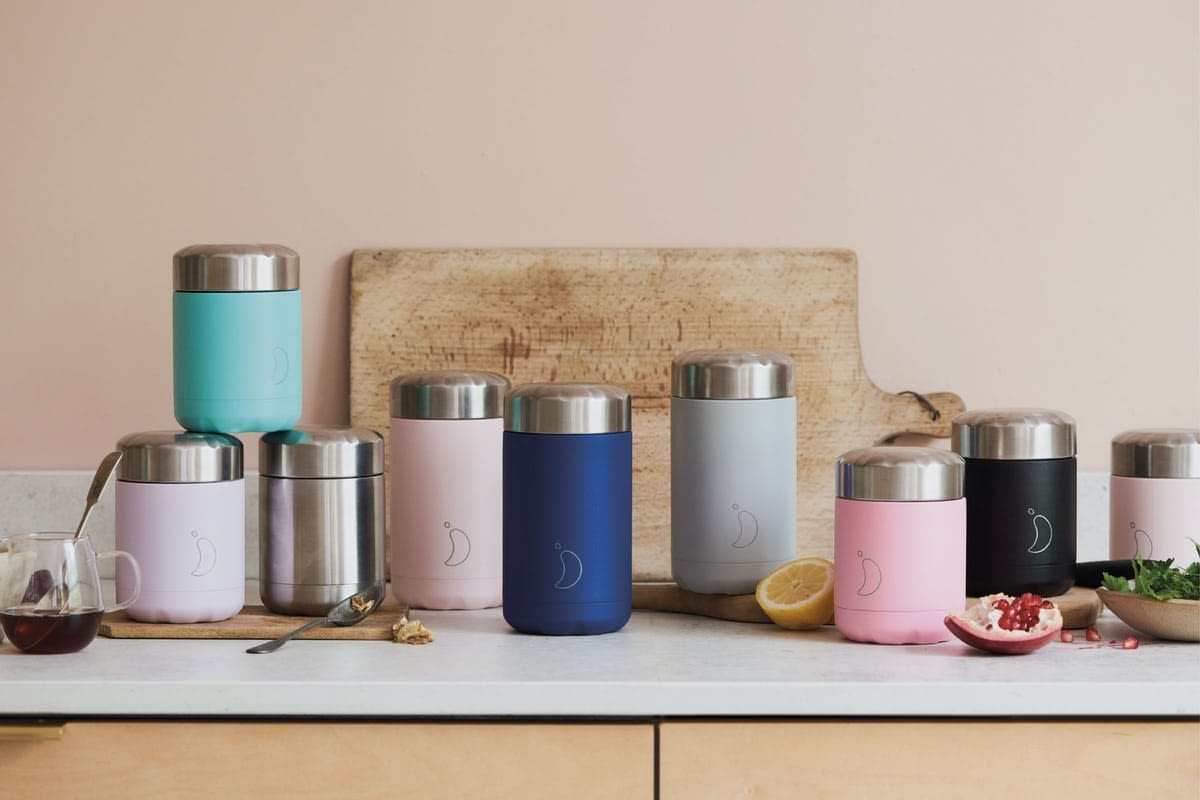 Chilly S Food Pot Premium Stainless Steel Reusable Food Container Double Walled Insulated For Hot Or Cold Lunch Storage 500ml Enjoy A Great Life