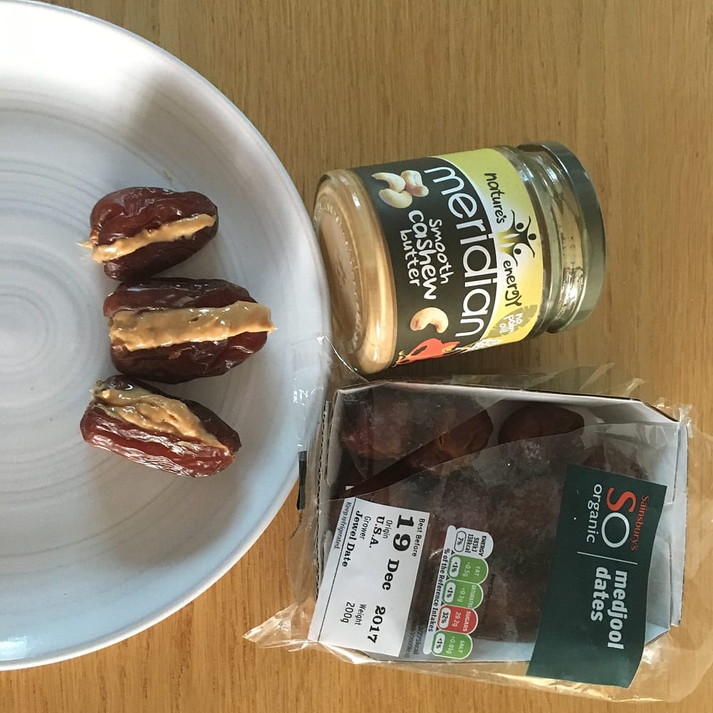 medjool dates and nut butter