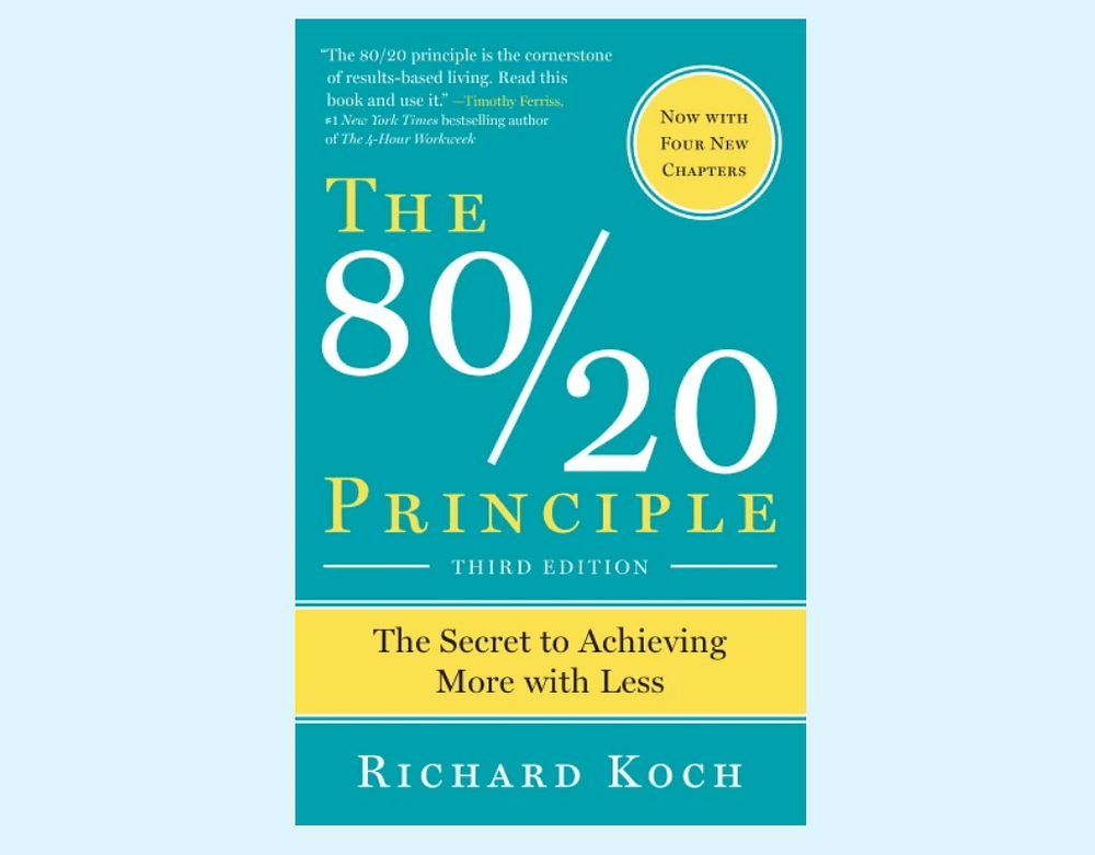 the 80 20 principle book by richard koch