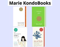 marie kondo books life changing magic of tidying up spark joy