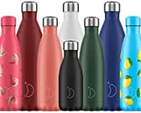chillys water bottles range of styles and sizes