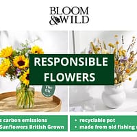 bloom & wild responsible flowers