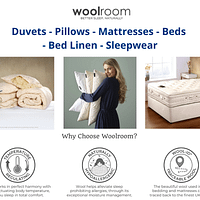 woolroom duvets pillows mattresses beds bed linen sleepwear