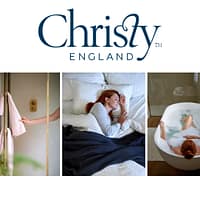 Christy luxury bathroom towels and bedding