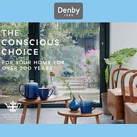 DENBY POTTERY - TABLEWARE / COOKWARE / SERVEWARE - The Conscious Choice - For Over 200 Years