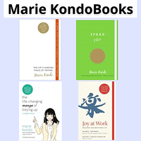 marie kondo books life changing magic of tidying up spark joy