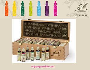 bach flower remedies wooden box set full of remedies for emotional wellbeing