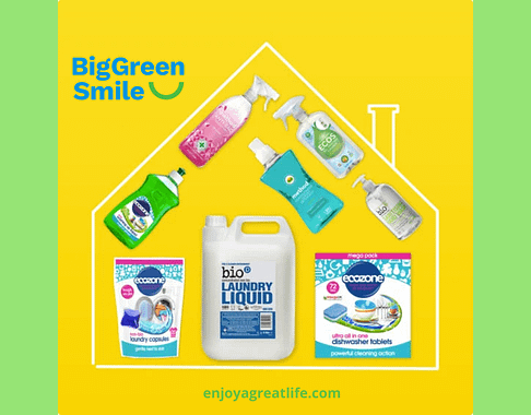 big green smile non toxic household cleaning products