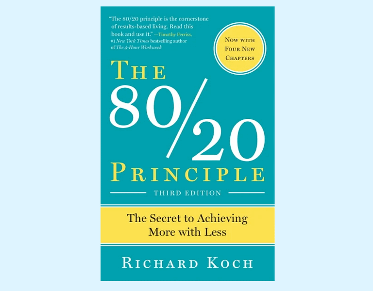 the 80 20 principle book by richard koch