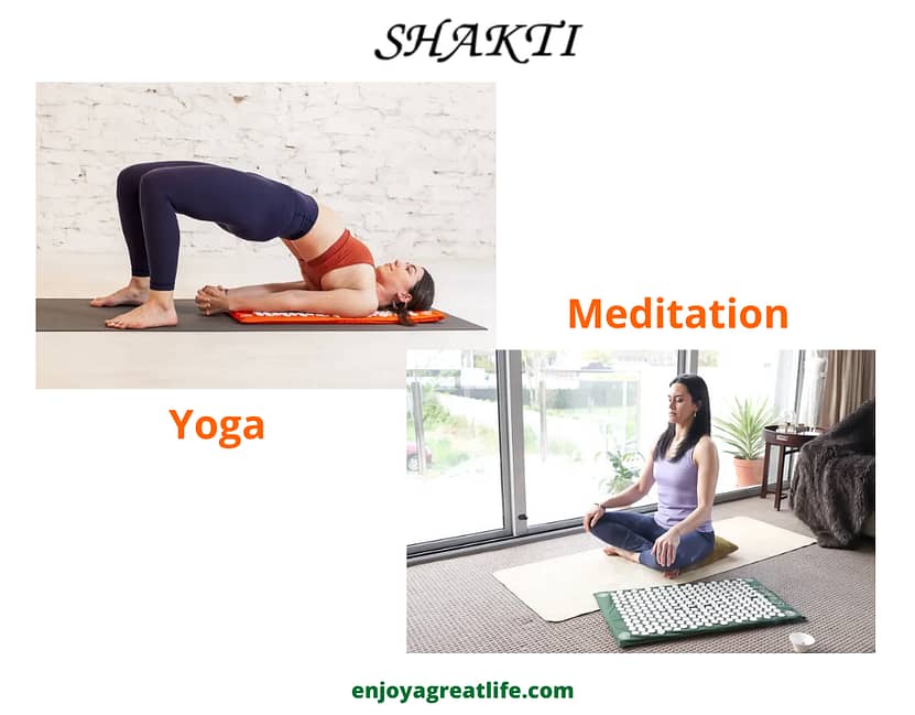 use a shakti mat for yoga and meditation