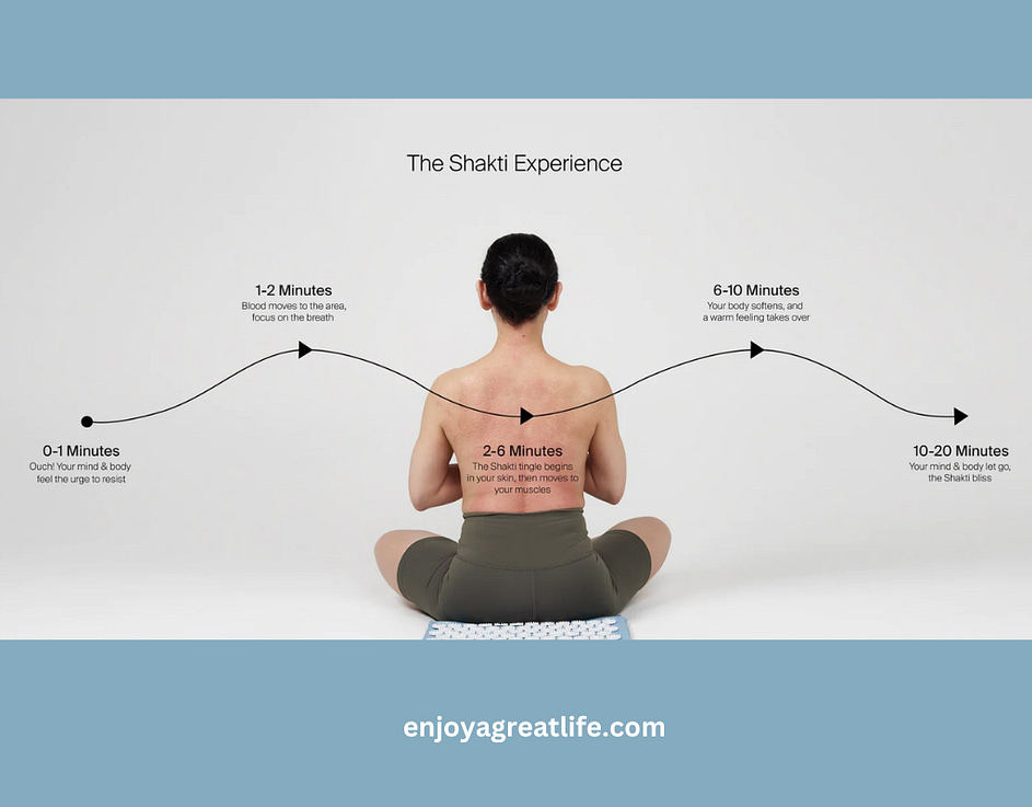 Experiencing the shakti mat minute by minute