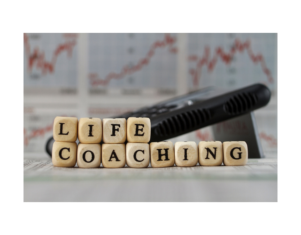set of life coaching cubes